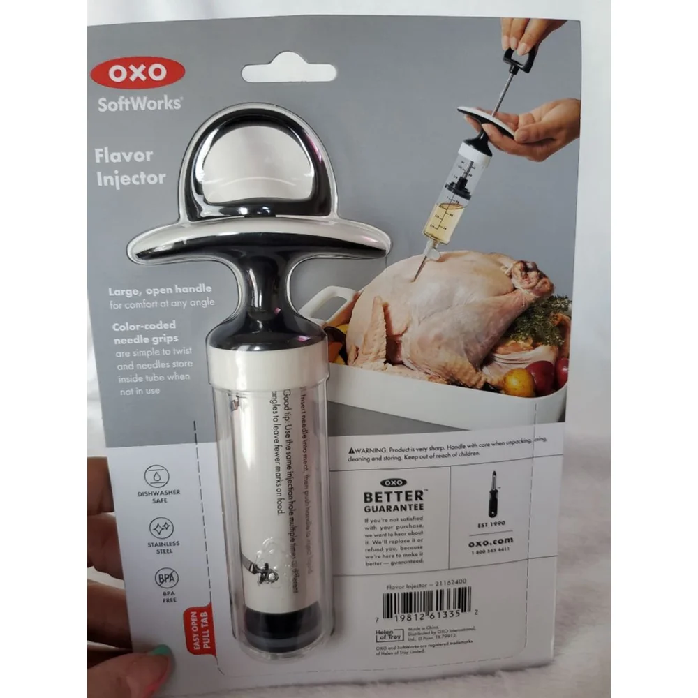 Don't forget to flavor your meat baby with this Flavor Injector Kitchen Tool